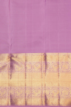 Image of Kanchipattu Brocade Lavender Purple Saree