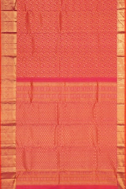 Image of Kanchipattu Brocade Fuchsia Pink Saree