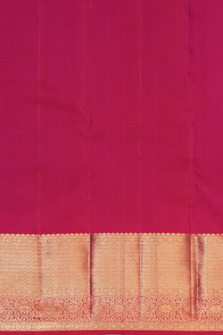 Image of Kanchipattu Brocade Blue Saree