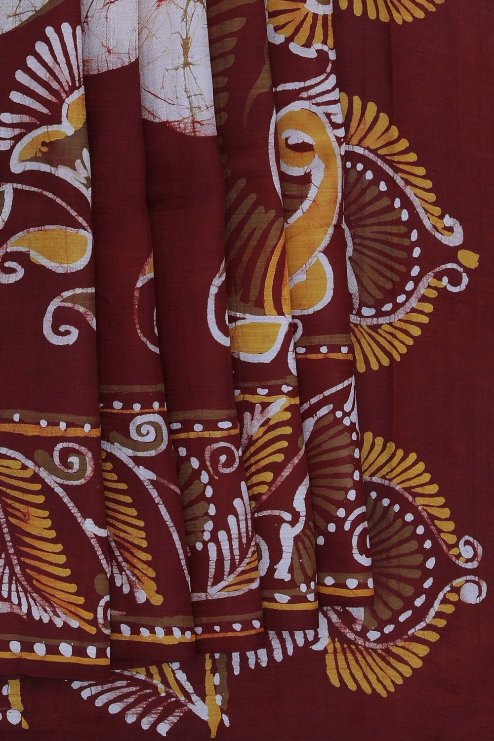 A Batik Printed Saree