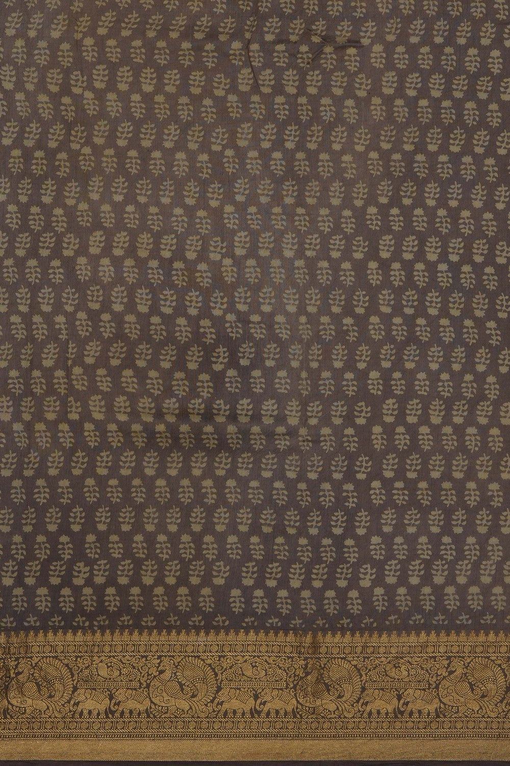 Image of Ajrakh Printed Saree