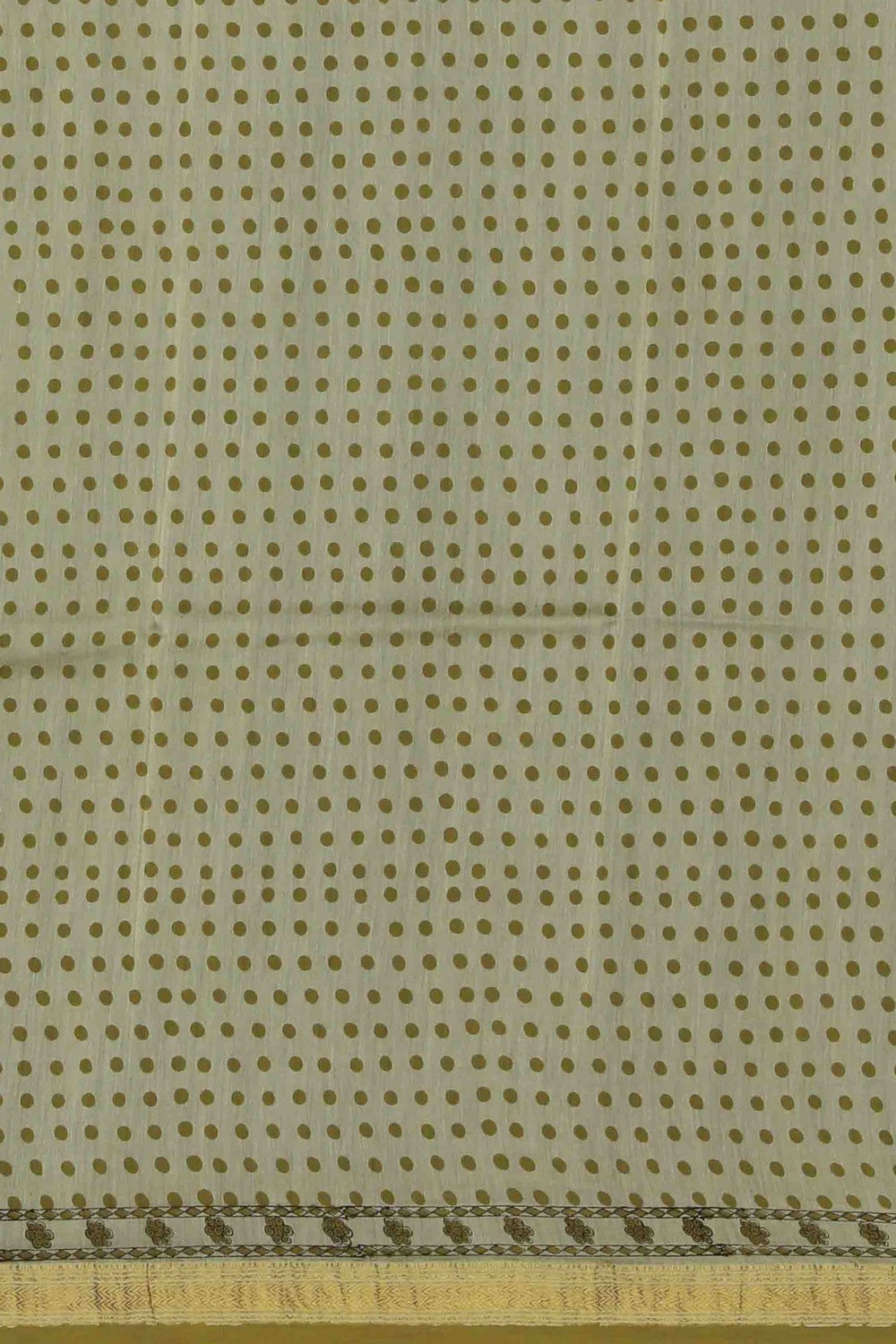 Image of Bagru block printed Maheshwari Saree