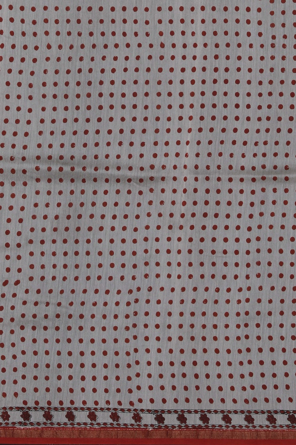 Image of Bagru block printed Chanderi Saree
