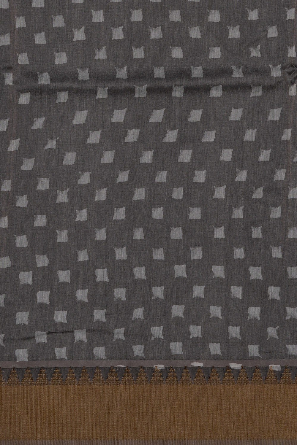 Image of Bagru block printed Chanderi Saree