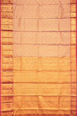 Image of Kanchipattu Tissue Brocade Onion-Pink Saree