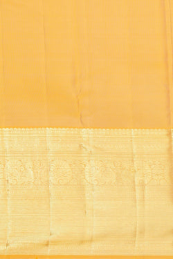 Image of Kanchipattu Brocade Yellow Saree