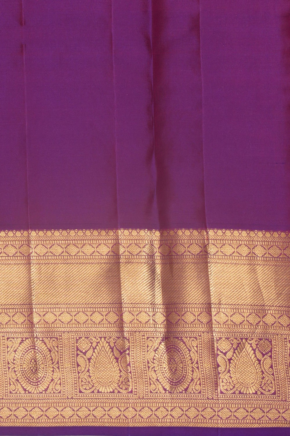 Kanchipattu Brocade Purple Saree