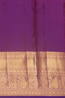 Image of Kanchipattu Brocade Purple Saree