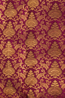 Image of Kanchipattu Brocade Magenta Pink Saree