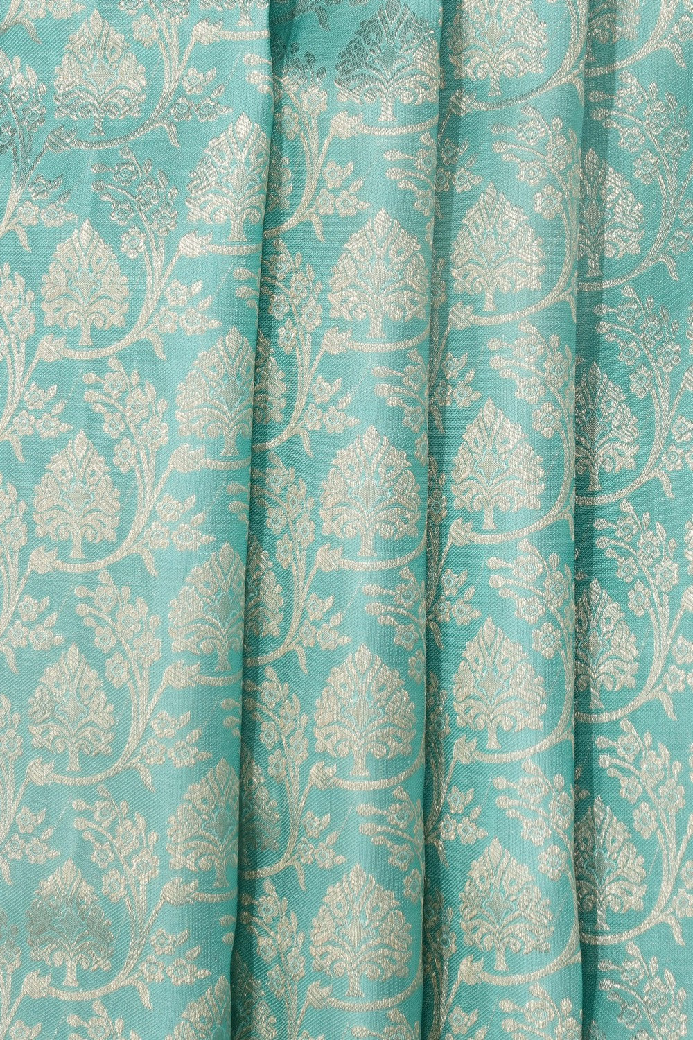 Kanchipattu Brocade Blue Saree