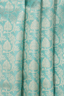 Image of Kanchipattu Brocade Blue Saree