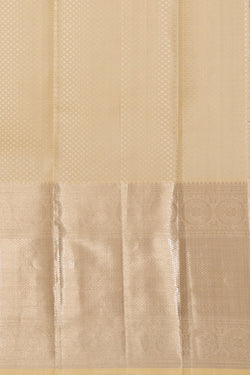 Image of Kanchipattu Brocade Cream Saree