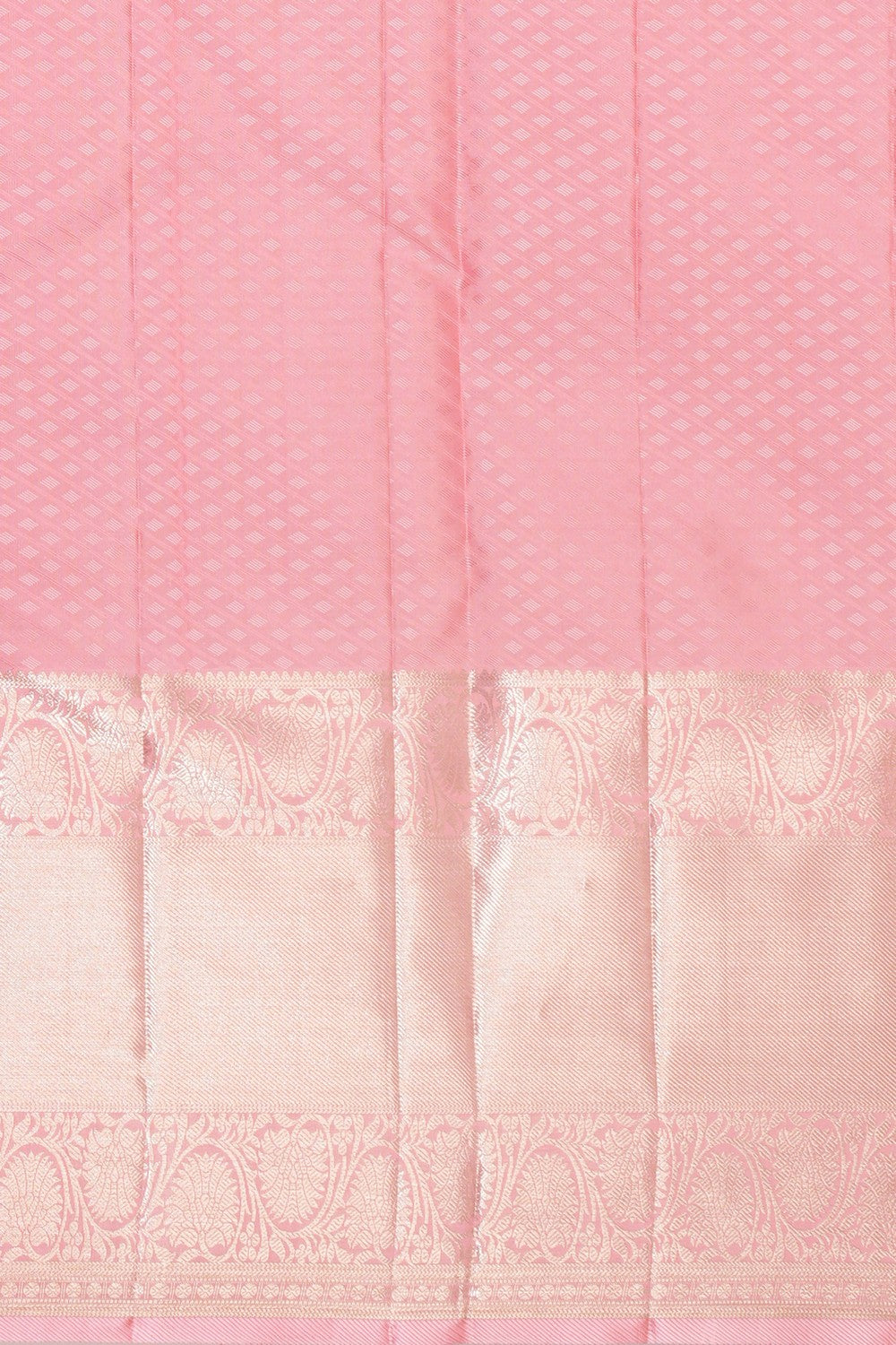 Kanchipattu Brocade Pink Saree