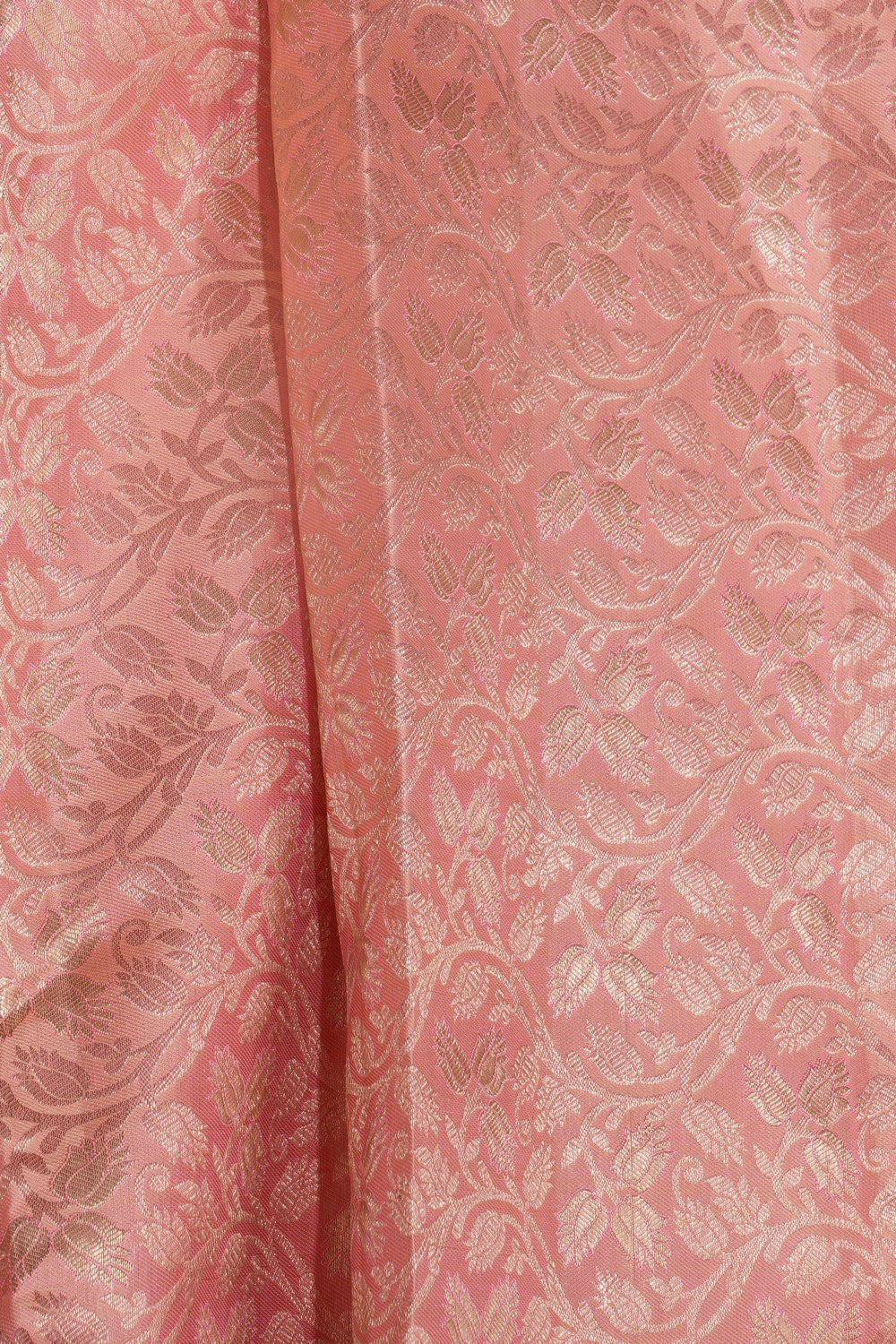 Kanchipattu Brocade Pink Saree