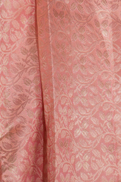 Image of Kanchipattu Brocade Pink Saree