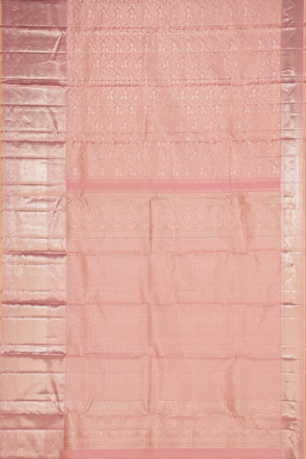 Kanchipattu Brocade Pink Saree