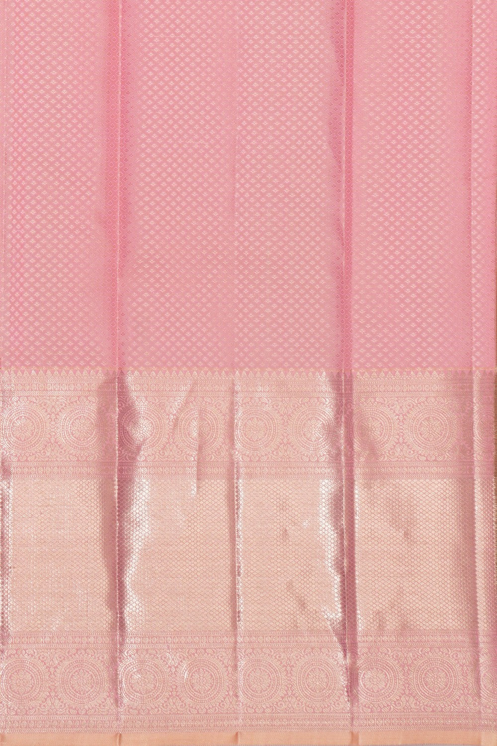 Kanchipattu Brocade Pink Saree