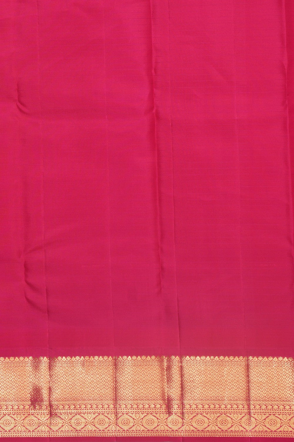 Kanchipattu Kattam Orange Saree