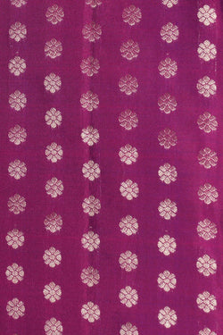 Image of Kanchipattu Brocade Magenta Pink Saree