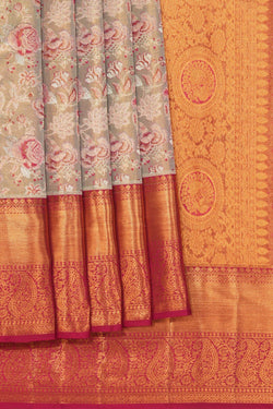 Image of Kanchipattu Tissue Brocade Saree