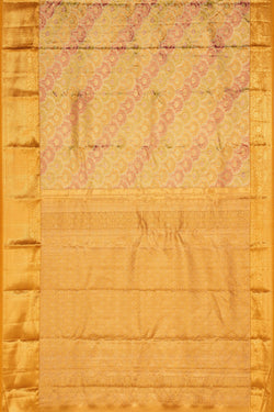 Image of Kanchipattu Brocade Gold Saree