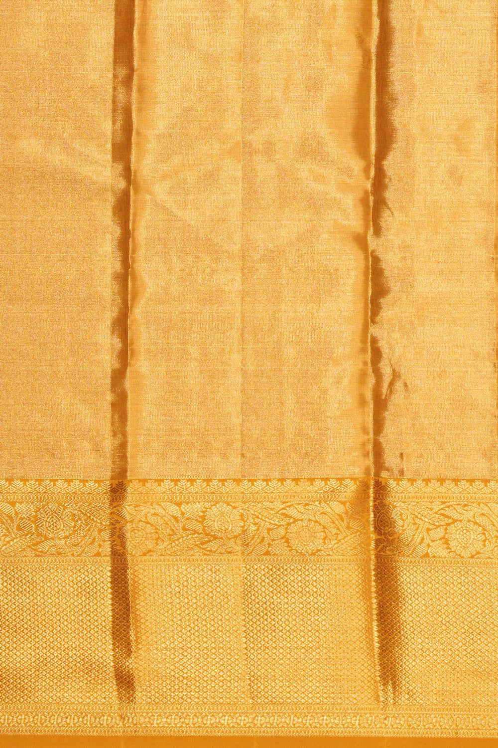 Kanchipattu Brocade Gold Saree