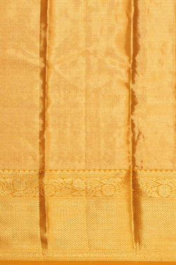 Image of Kanchipattu Brocade Gold Saree