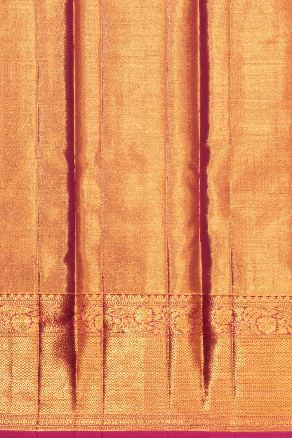 Kanchipattu Brocade Gold Saree