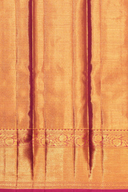 Image of Kanchipattu Brocade Gold Saree