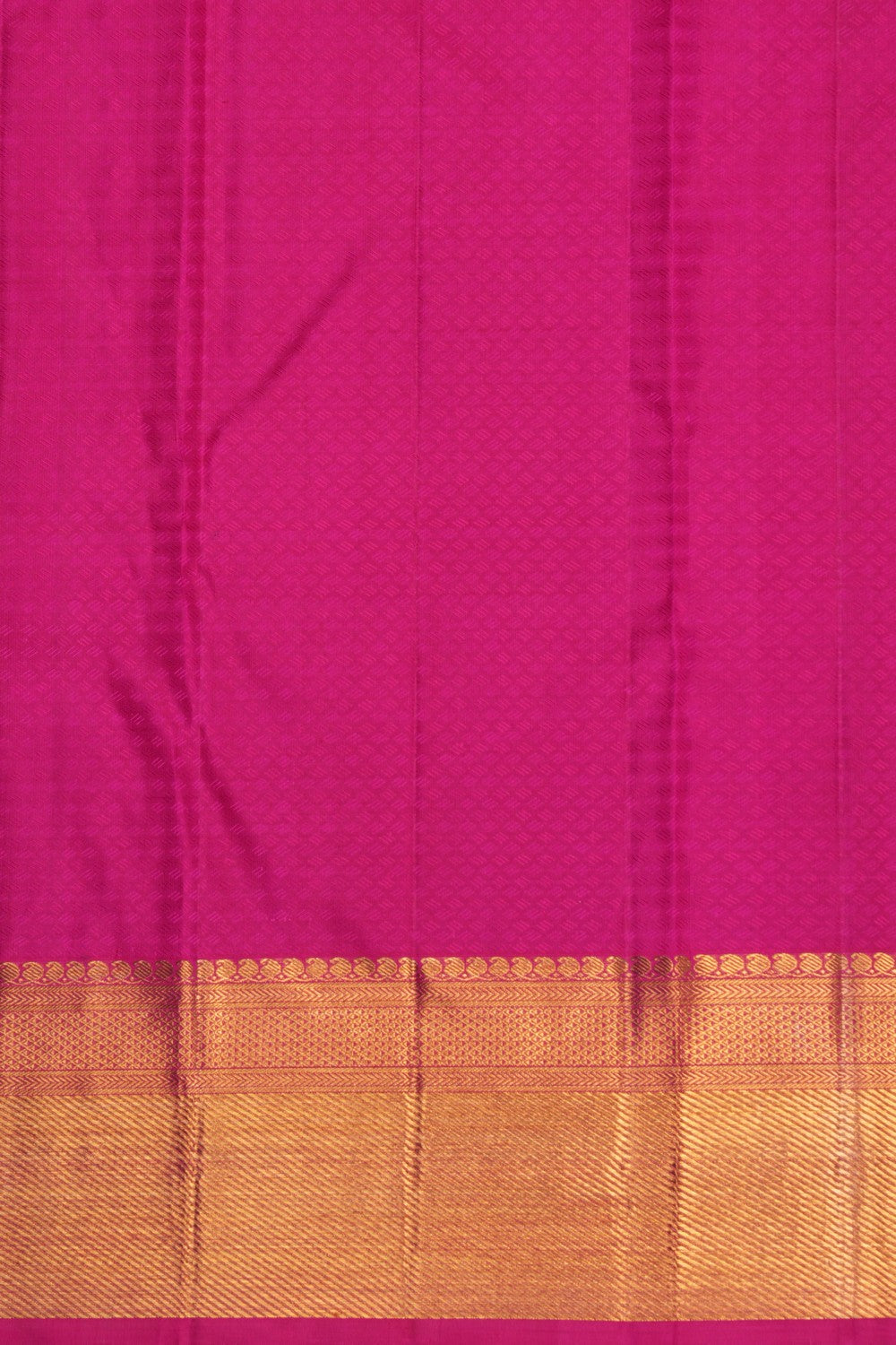 Image of Kanchipuram Brocade Pink Saree