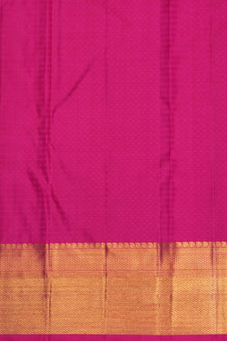 Image of Kanchipuram Brocade Pink Saree