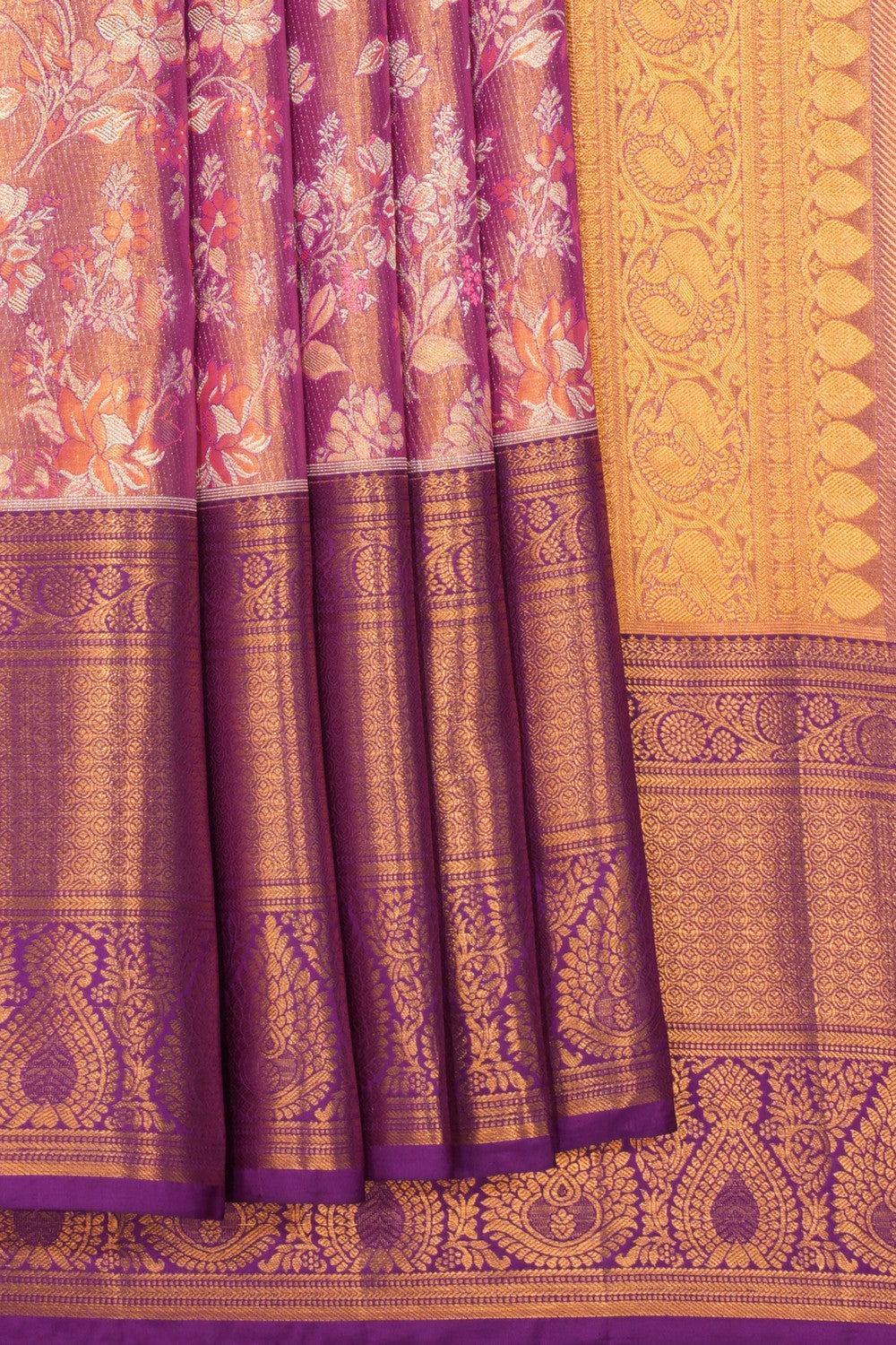 Kanchipattu Tissue Brocade Saree