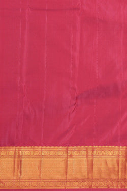 Image of Kanchipattu Brocade Aqua Green Saree