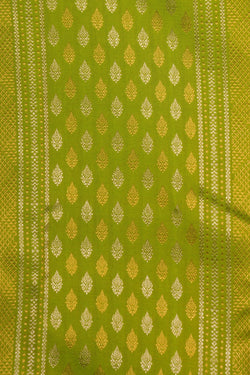 Image of Kanchipattu Brocade Green Saree