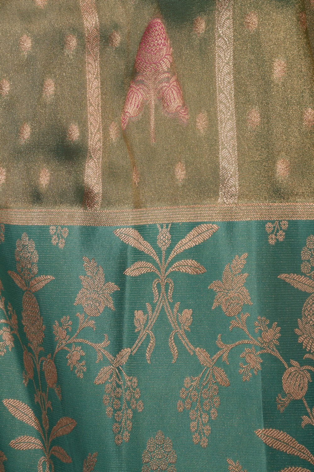 Gorgeous Silk Green Saree