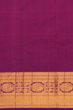 Image of Kanchipattu Brocade Violet Saree