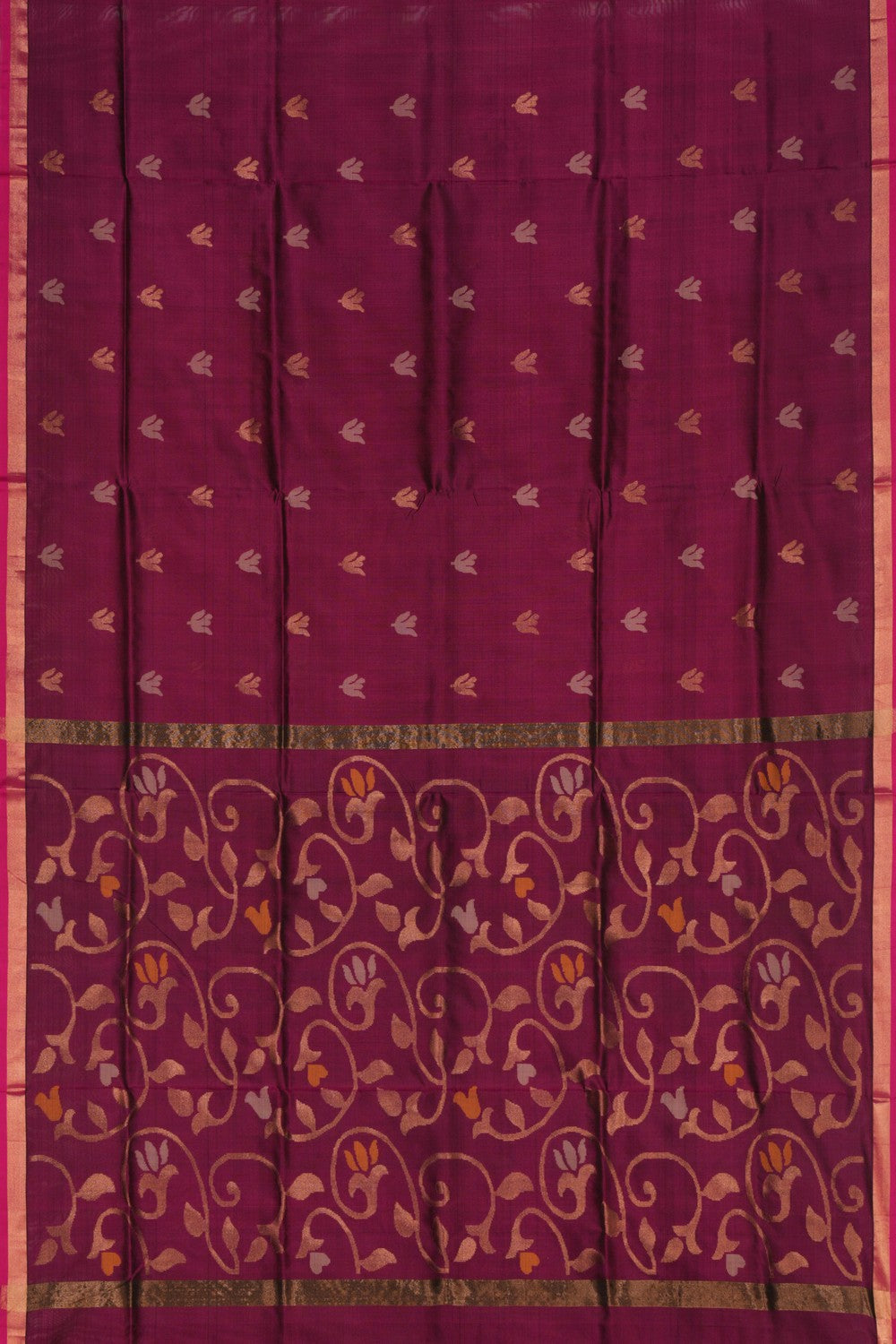 Uppada Silk Purple Saree