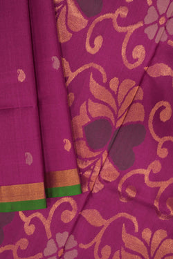 Image of Uppada Silk Purple Saree