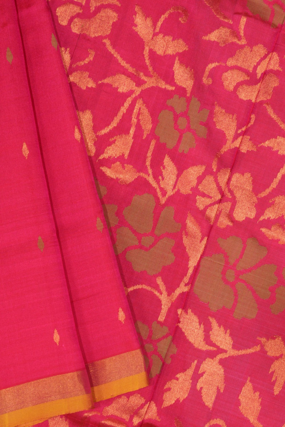 Uppada Silk Pink Saree