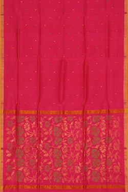 Image of Uppada Silk Pink Saree