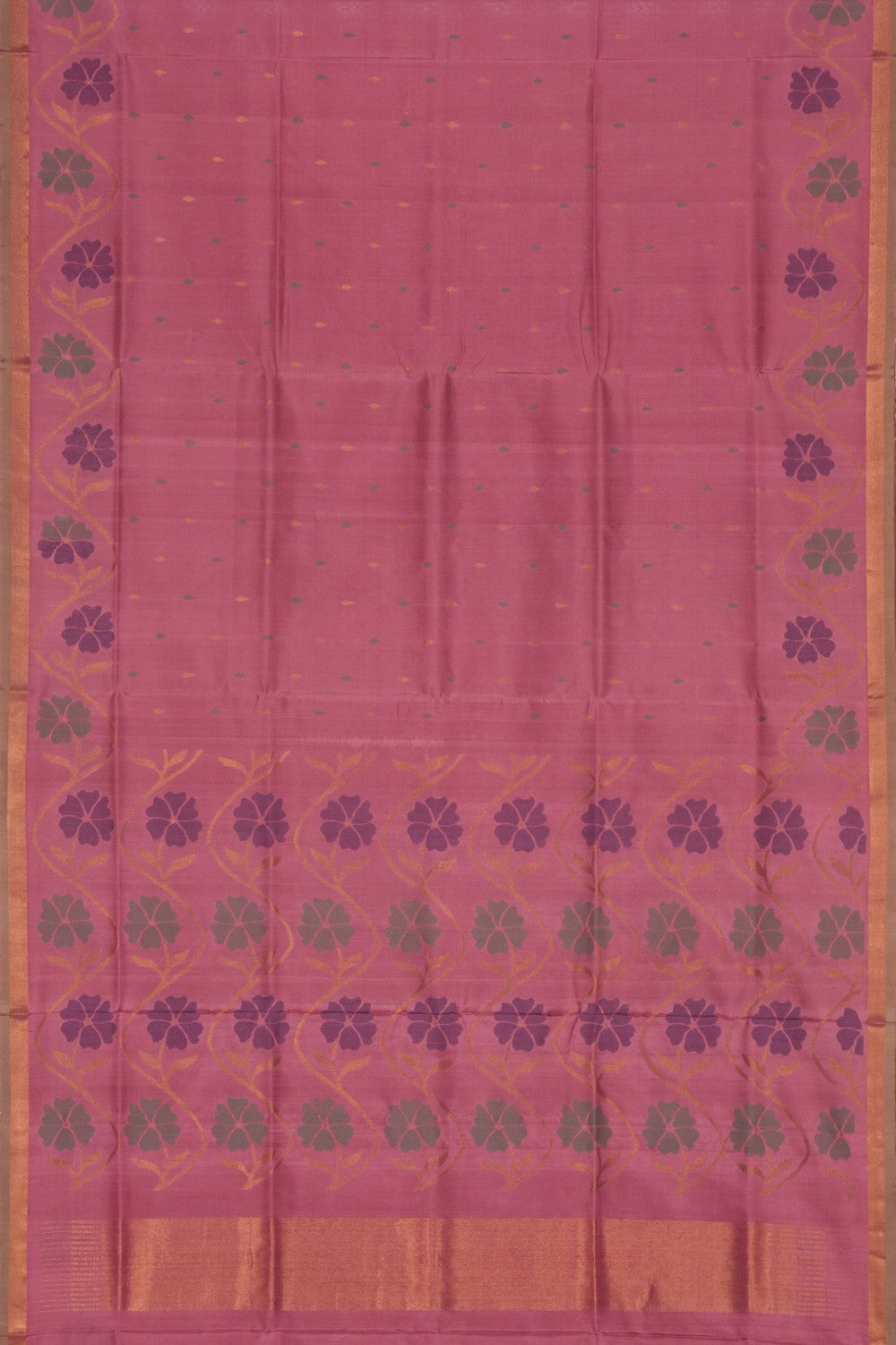 Uppada Silk Pink Saree