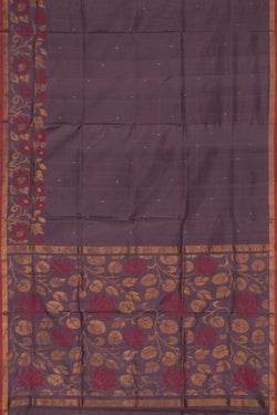 Image of Uppada Silk Dull Violet Saree