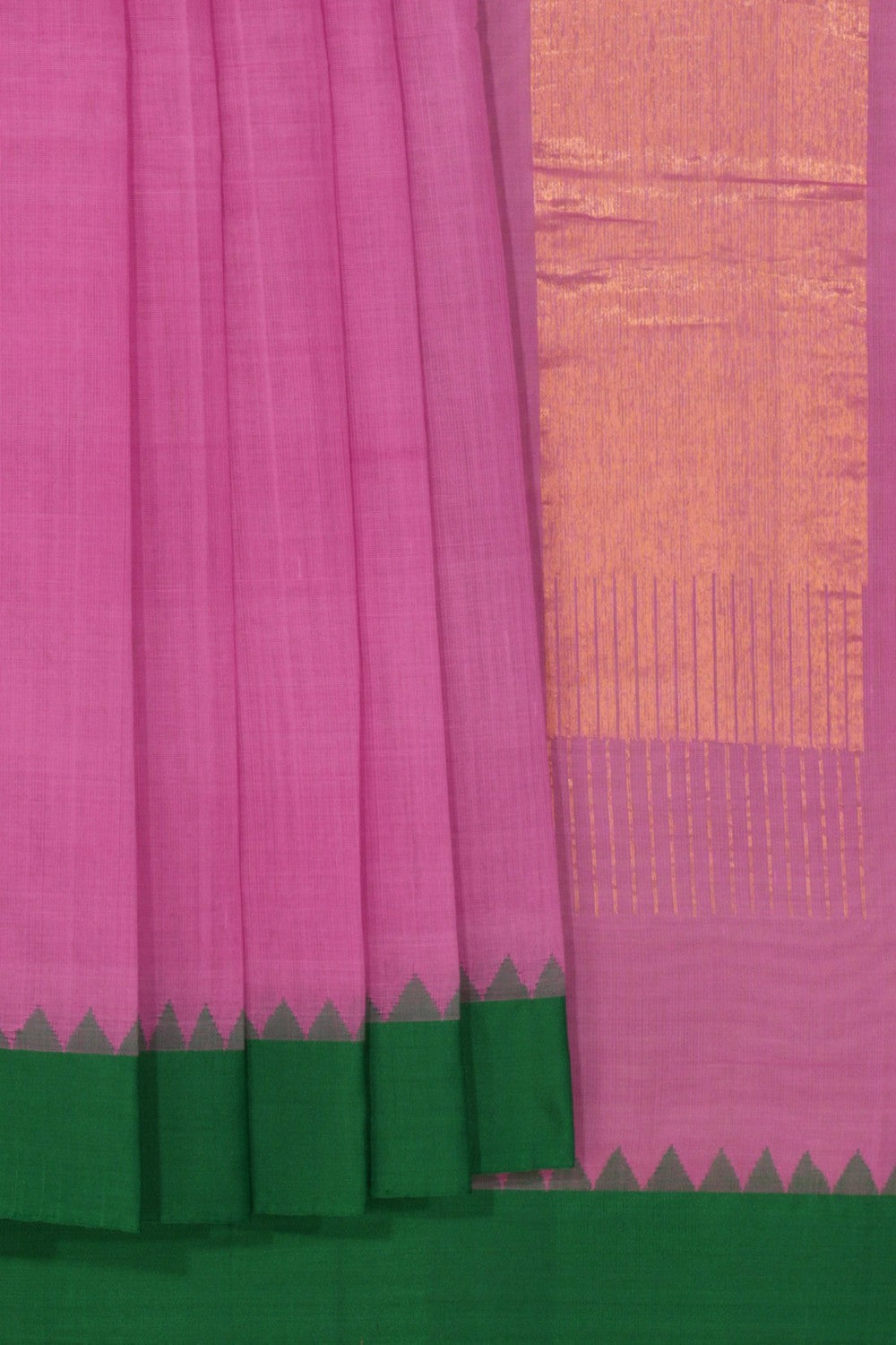 Uppada Cotton Pink Saree