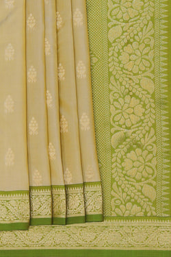 Image of South Silk Beige Saree