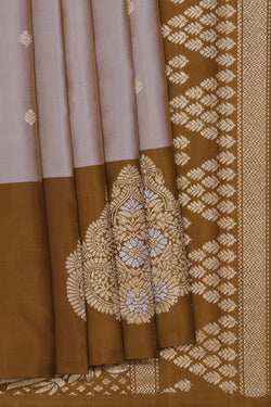 Image of South Silk Grey Saree