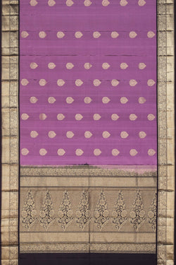 Image of South Silk Purple Saree