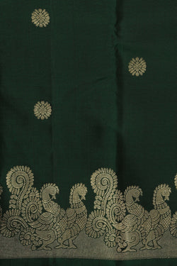 Image of South Silk Green Saree