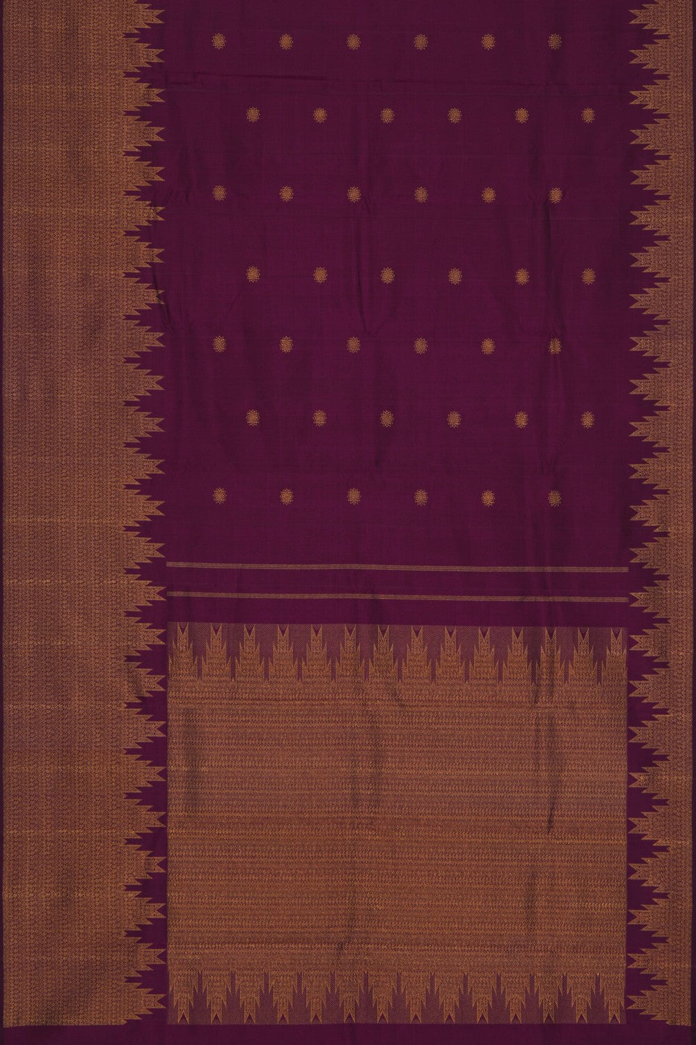 Image of Arani Silk Violet Saree