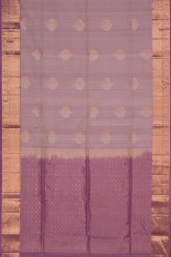 Image of Light Mauve Silk Saree