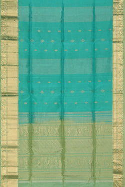 Image of South Silk Sea Green Saree